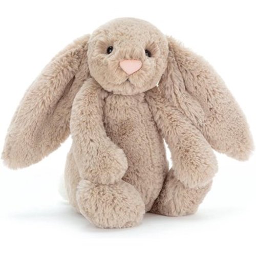 Jellycat Bashful Beige Bunny Stuffed Animal, Medium 12 inches | Rabbit and Bunny Plush Toy | Classic Children's Gift |gifts for women Cute Jellycat stuffed animals best kids toys