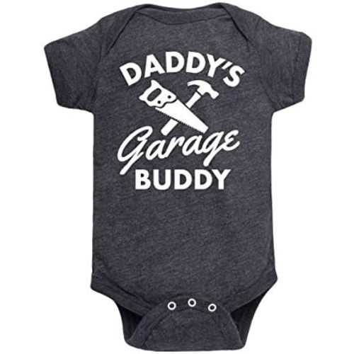 Instant Message - Daddy's Garage Buddy - Infant Baby One Piece