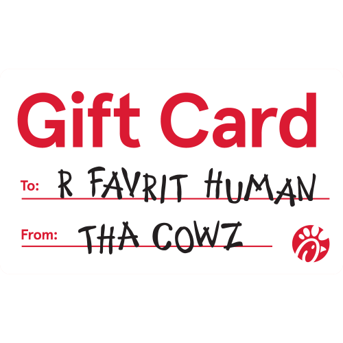 Chick-fil-A | eGift card | Personalize Card
