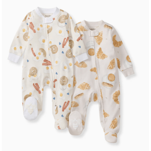 Eggs & Coffee Organic Sleep & Play 2 Pack – Burt's Bees Baby