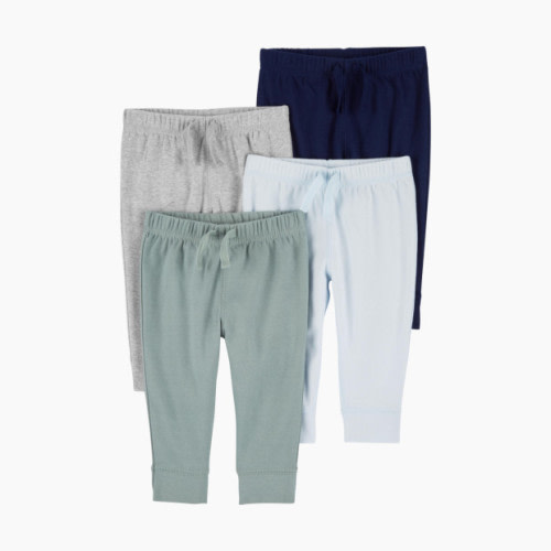 Carter's 4-Pack Pull-On Pants - Blue, 3 M
