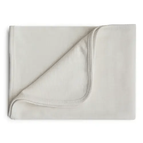 Ribbed Baby Blanket – Mushie