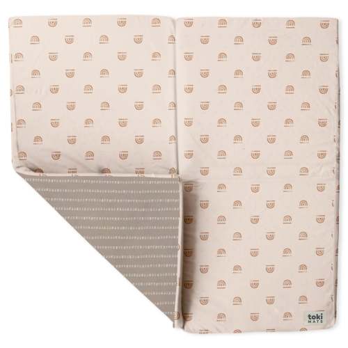 Rainbow Peach Mat