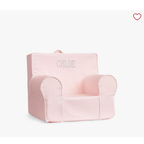 Anywhere Chair®, Pearl Twill With White Piping