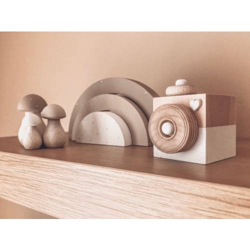 Neutral Nursery Decor - Gender Neutral Baby Gift - Baby Shower Gift - New Baby -Wooden Baby Toys