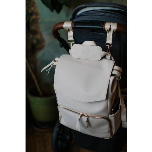 Mom Diaper Bag with Wet Dry Bag and Hooks Vegan Leather Backpack Working Mom Bag Travel Bag Baby Shower Gift