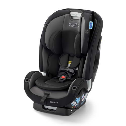 Graco True3Fit LX 3-in-1 Convertible Car Seat ft. Anti-Rebound Bar, Gotham, 19.2 lb