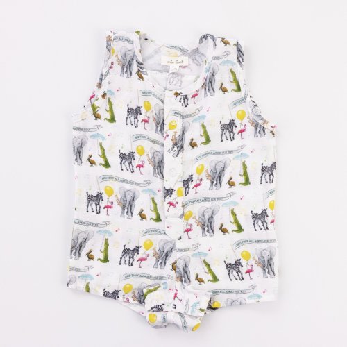 They All Asked For You Organic Muslin Shortall - ZukaBaby