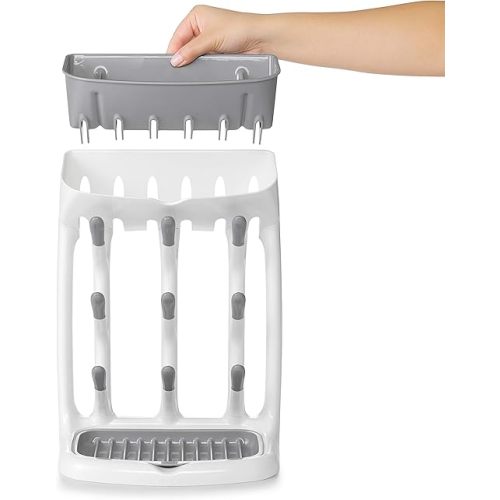 OXO Plastic Tot Space Saving Drying Rack For Kitchen