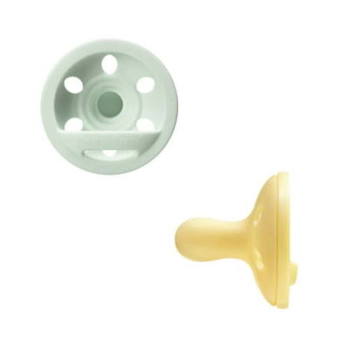 Tommee Tippee Breast-like Pacifier, 0-6m, Lightweight, One-piece Silicone Design, Symmetrical Nipple, 2 Pack