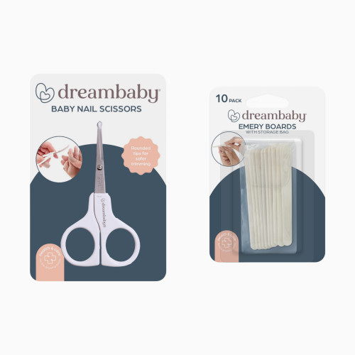 Dreambaby Nail Scissors and Emery Board Bundle