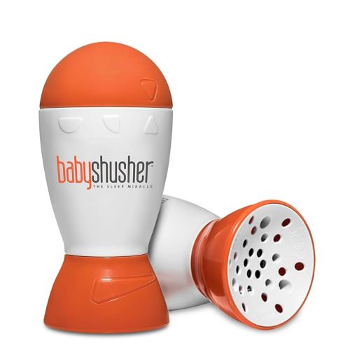 Baby Shusher - The Original | Portable Sound Machine for Babies | Sleep Soother | Used by Pediatricians | Human Shhhh Sound | Attaches to Stroller | Shusher | Newborn Essentials | Baby Shower Registry