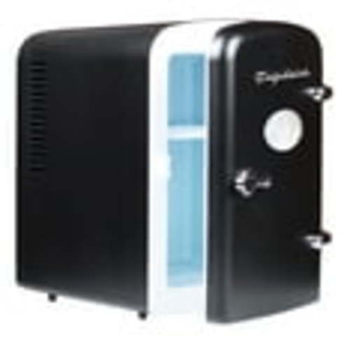 Frigidaire Portable Retro 6 Can Mini Cooler, EFMIS129, Black