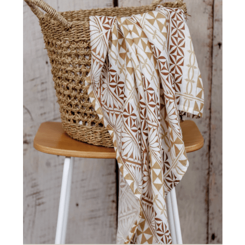 Tongan Inspired Muslin Swaddle Wrap – Polybubs