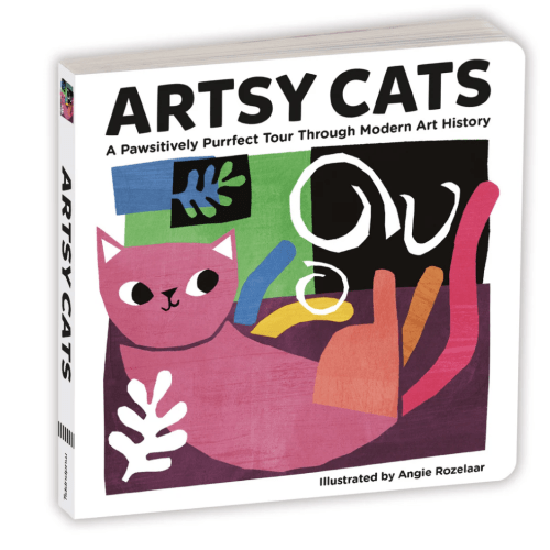 Artsy Cats Board Book - Mudpuppy