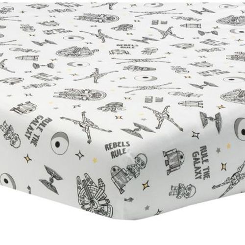 Lambs & Ivy Star Wars Signature Rebels Rule Cotton Fitted Crib/toddler Sheet