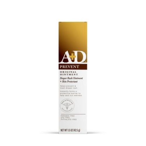 A and D Original Diaper Rash Ointment Skin Protectant for Baby Skin Care, 1.5 oz