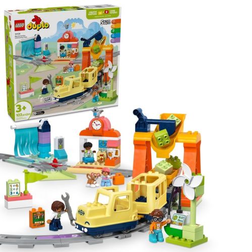 LEGO DUPLO Town Big Interactive Community Train Learning Playset 10428