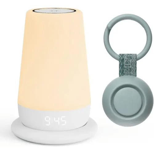 Rest+ 2nd Gen Baby Sleep Bundle Includes Hatch Rest+ 2nd Gen and Portable Rest Go | Sleep Sounds for Nursery, Travel and Registry (Slate)
