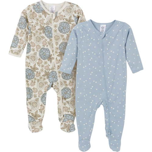 Gerber Childrenswear - Sleep 'N Play Sleeper Set, 2 Pack