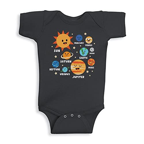 TATY Kids Cute Planet List Baby Infant Bodysuit