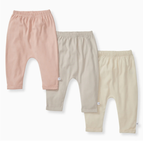 Solid Organic Cotton Baby Pants 3 Pack - Pink Sand – Burt's Bees Baby