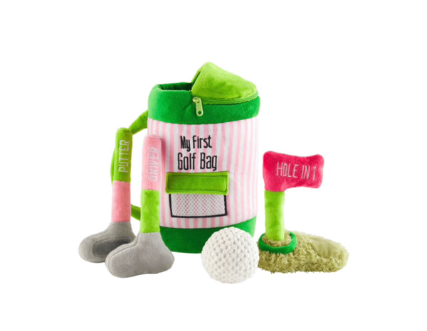 Pink Golf Plush Play Set | Mud Pie
