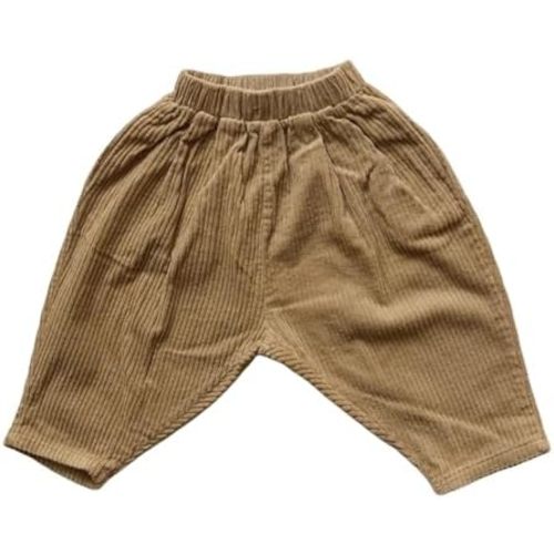 Corduroy Pants for Toddler Boys Girls Pull On Plain Elastic Waist Sweatpants Baby Solid Color Casual Jeans for Teens