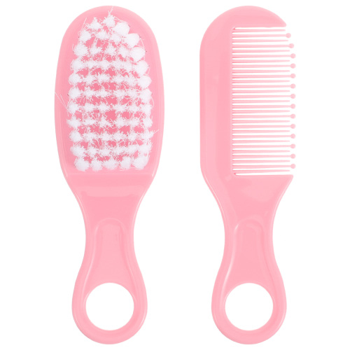 Raindrops Newborn Hair Essentials Set - Brush, Comb, Bathtub - Girl