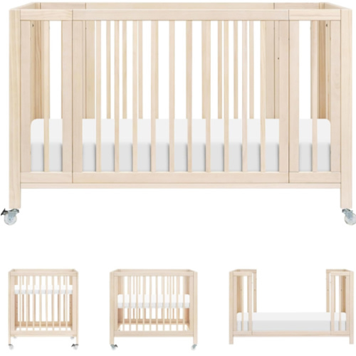 Babyletto Rolli 9-in-1 Convertible All-Stages® Crib with Bassinet & Toddler Bed Conversion Kits