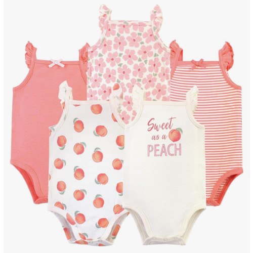 Touched by Nature Unisex Baby Organic Cotton Bodysuits