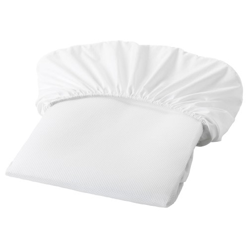 Mattress protector, white,
- blanc 70x132 cm (27 1/2x52 ")