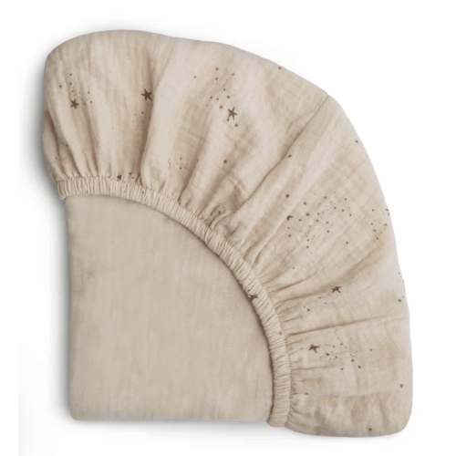 Mushie - Extra Soft Bassinet Muslin Sheet | Kido Bebe
