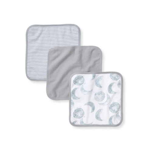Little Ducks Organic Cotton Washcloths 3 Pack