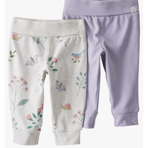 Little Planet by Carter's Unisex-Baby 2-Pack Joggers Made with Organic Cotton