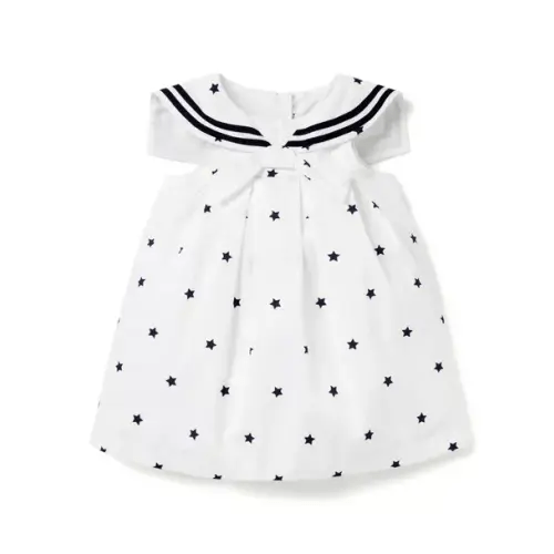 Baby White Star Baby Star Sailor Dress by Janie and Jack