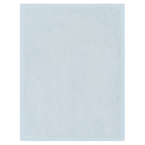 Harborview Herringbone Sky Mini Blanket