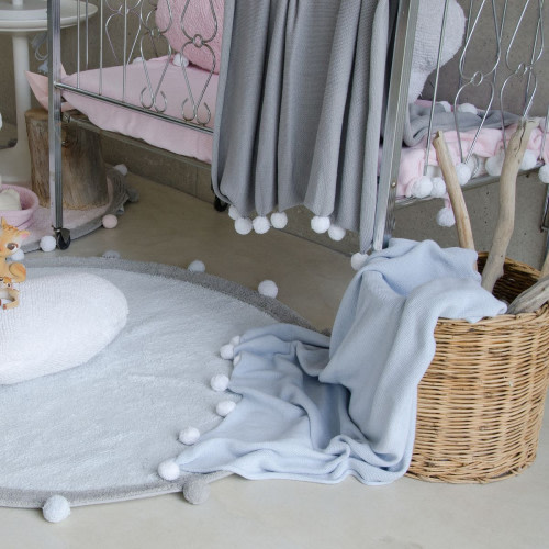 Lorena Canals Baby Blanket Bubbly - Light Grey