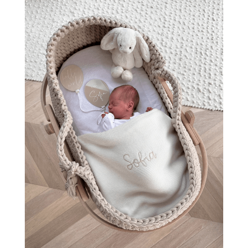 Personalised Embroidered Name Blanket