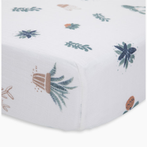 Little Unicorn Cotton Muslin Crib Sheet - Prickle Pots