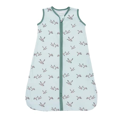 LollyBanks Baby Sleep Sack, 100% Cotton Wearable Blanket 2-Way Zipper Sleep Sacks
