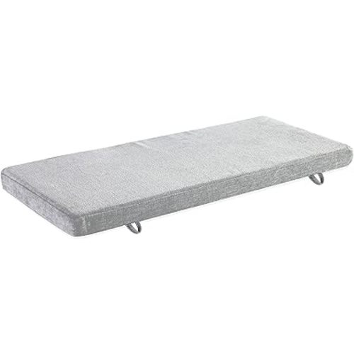 Loveboat Washable Bench Cushion - Toy Chest Topper (30"x14"x2", Grey)