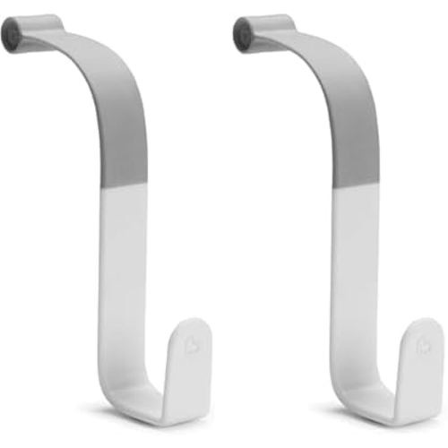 Munchkin® Hooked™ Potty Ring Storage Hook, Grey (Pack of 2)
