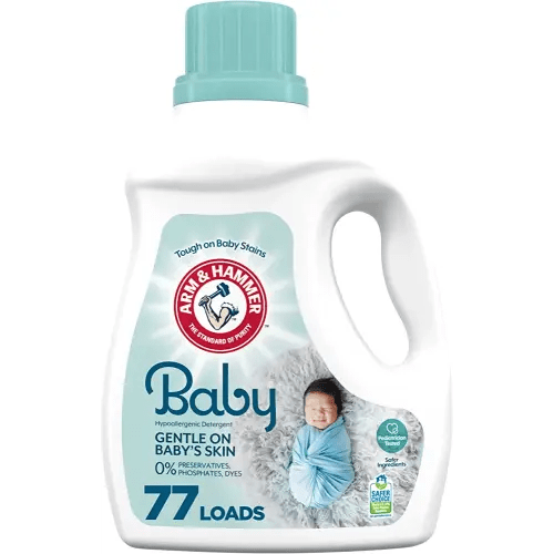Arm & Hammer Baby, 77 Loads Liquid Laundry Detergent, 100.5 Fl oz