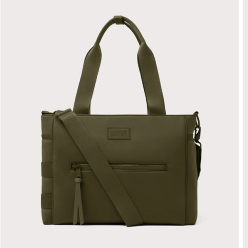 Wade Diaper Tote in Dark Moss
