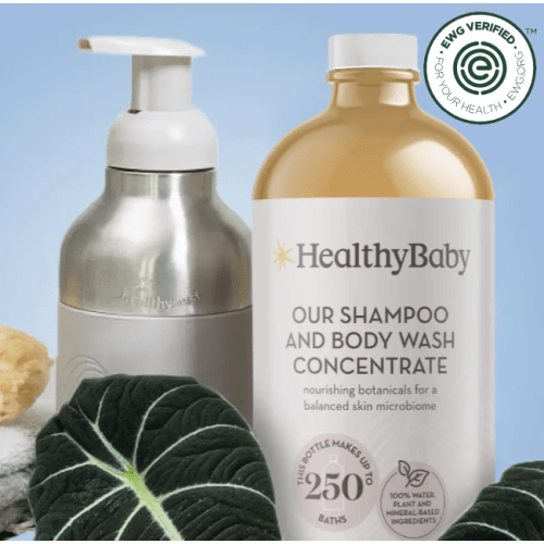 Our Shampoo and Body Wash System
