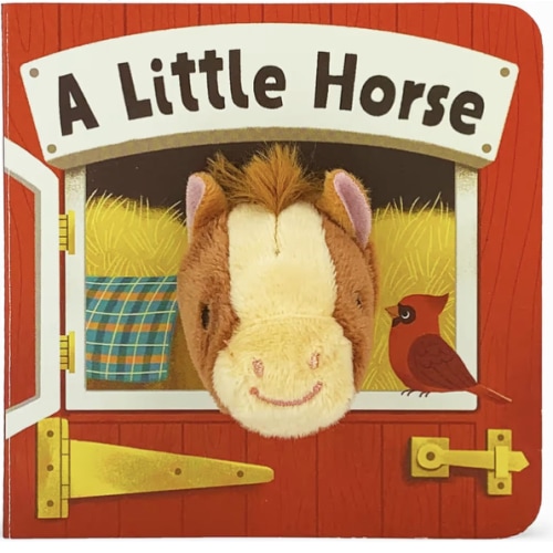 A Little Horse - Finger Puppet Board Book for Little Pony & Farm Lovers, Ages 1-4 (Finger Puppet Book)