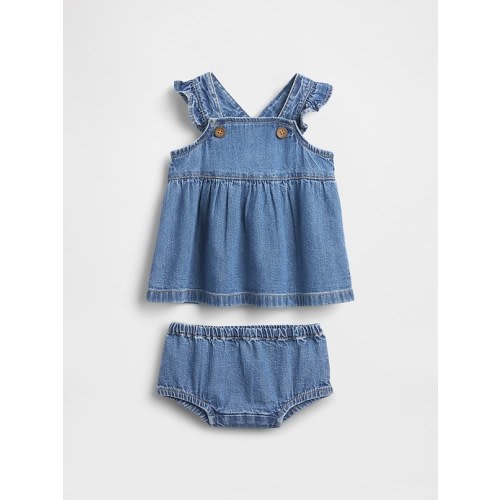 Baby Denim Skirtall Set