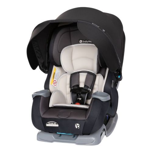 Baby Trend Cover Me 4-in-1 Convertible Car Seat - Madrid Tan: Extendable Canopy, Fits 3 Car Seats Across