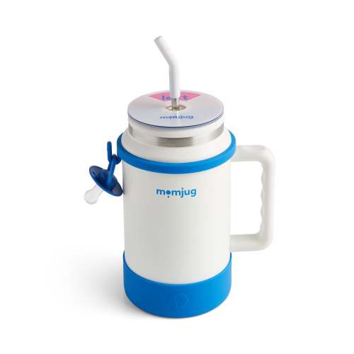 momjug breastfeeding water bottle - Blue / Original
